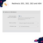 SEO Redirects: 301, 302, 303 & 404 Manager