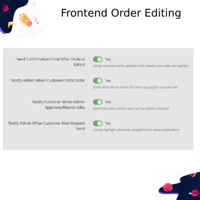 Frontend Order Editing & Modifier Module for PrestaShop