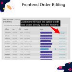 Frontend Order Editing & Modifier Module for PrestaShop