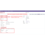 View transaction details and click the payment ID to process refunds.