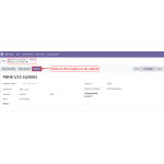 View order details and click refund to process a return.
