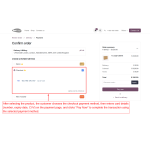 The customer selects Checkout.com, enters card details, and clicks "Pay Now" to complete payment securely.