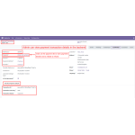 View the complete payment transaction details. Also, click on the payment ID to view payment details and initiate a refund.