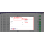 Select a salesperson to filter and export their specific order data.