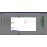 Select start and end dates to specify your report period and filter relevant orders.