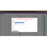 Select quotation status to filter and generate stage-specific report data.