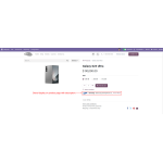 Display the brand name and description on the product page.