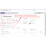 Set expiry dates during production for accurate lot or serial tracking.
