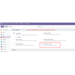 The configuration setting enables the packing of products in sales orders.