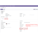 Select the preferred payment method in the invoicing backend order.