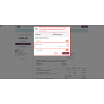 Share the link for the customer to complete the Authorize payment.