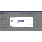 Admin generates a sales quote, where the selected product shows the variant notes during the configure step.