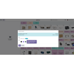 POS staff review variant notes while selecting attributes to ensure correct order entry.