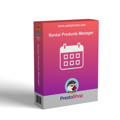 Prestashop Rental Products Manager