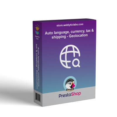 Prestashop Auto language, currency, tax & shipping - Geolocation
