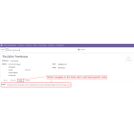 Add internal notes for hotel management reference.