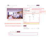 Enter guest details and dates, then click Book Now to reserve.