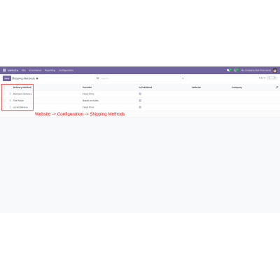 Enable the Delivery Date and Time Picker from Website Configuration under Shipping Methods.