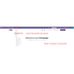 Access or create recurring plans in settings
