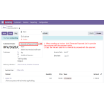 Generate link and open it to complete payment.