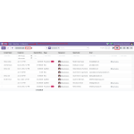 CRM records are displayed in the enhanced list view.