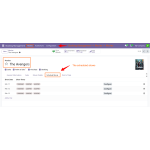 Displays all scheduled shows for different movies with their configured date, time, and auditorium details.