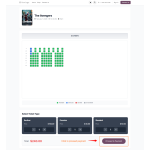 Allows users to move forward to the payment process after seat selection.