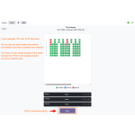 Seats booked from the website appear as booked in POS and vice versa, ensuring real-time synchronization.