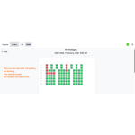 Once booking is completed, selected seats are automatically marked as booked in the system.