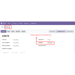 The selected orders now reflect the updated price list.