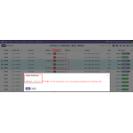Update the salesperson for all selected orders from the Sales section.
