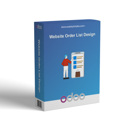 Website Order List Design