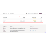 Previously, the order view displayed a basic layout with limited product and action details.