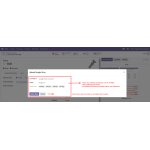 Verify the connection, select the folder to view attached documents, and click Action to proceed.