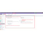 Configure Dropbox access, export limits, default account, and automatic file deletion settings.