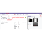 Documents can be uploaded directly from Product Variants using the available upload option.