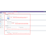 Select the cloud platform, set the default connection, enable actions, and define export limits.