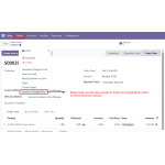 Sales Order records include an Export to Google Drive option for direct document upload.