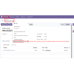 Invoices provide an Export to Dropbox option for direct document upload.