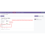 Activate Cron, set execution date, priority, and days to schedule automatic data synchronization.