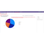 Open the imported report to view and analyze Power BI visualizations directly in Odoo.