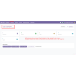 The dashboard shows Power BI integration overview in Odoo with counts of workspaces, datasets, tables, reports, and dashboards.