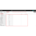 The exported categories become visible in Shopify and are ready for further use and organization.