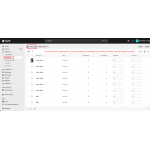 After export, updated stock quantities are visible in Shopify products.