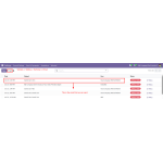 This screen displays the email template used for sending the shared cart to customers.