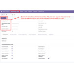 Enter the Instance Name, Store URL, Consumer Key, and Consumer Secret, then click Connect to link WooCommerce with Odoo.