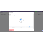 After clicking ‘Continue’, the product import screen opens. Click ‘Start’ to begin the import process.