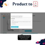 Downloadable Product Brochures | Product to PDF Module PrestaShop