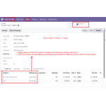 Warehouses are automatically assigned to products during POS order creation based on configuration settings.