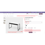 Customers must enter a price equal to or above the minimum, or the system blocks checkout with an error.